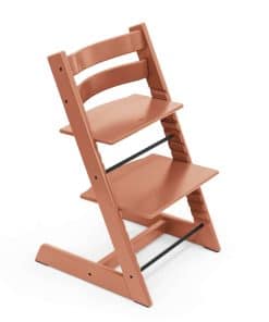 Silla Tripp Trapp de Stokke, Terracota - Silla ajustable y