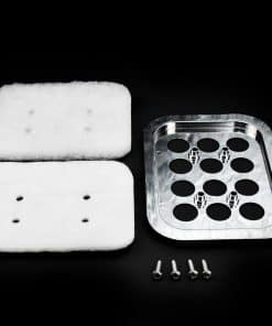 Filtro de aire fresco cromado Fippeddly para Kenworth 800