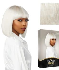 Peluca de Cabello Humano Sensationnel Empire -Rubio Helado