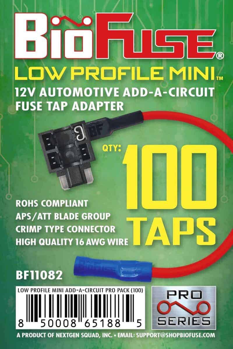 Paquete de 100 Portafusibles Mini LP BioFuse de Perfil Bajo - Imagen 6