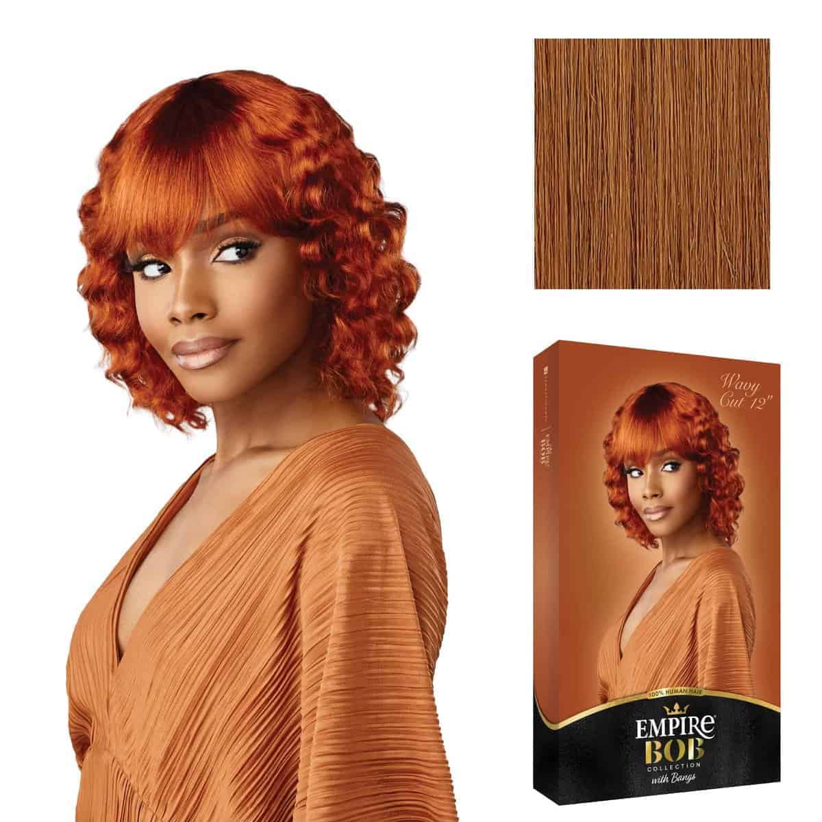 Pelucas de cabello humano Sensationnel Empire -DORADO CLARO