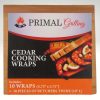 Envolturas de Cocción de Cedro Primal, 6 x 6 pulgadas, 10