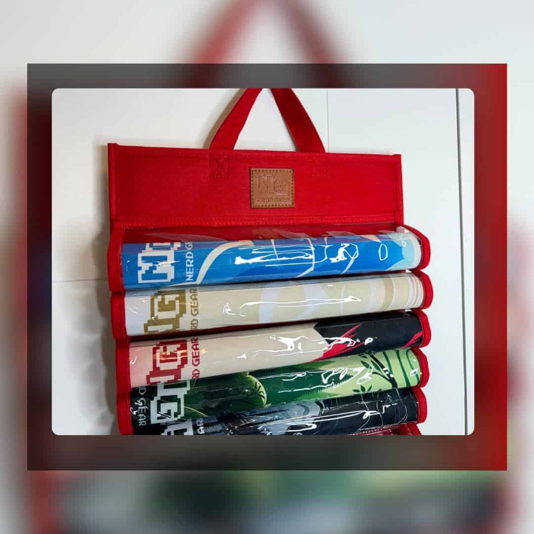 Nerd Gear Playmat Sanctuary - Organizador y -Rojo