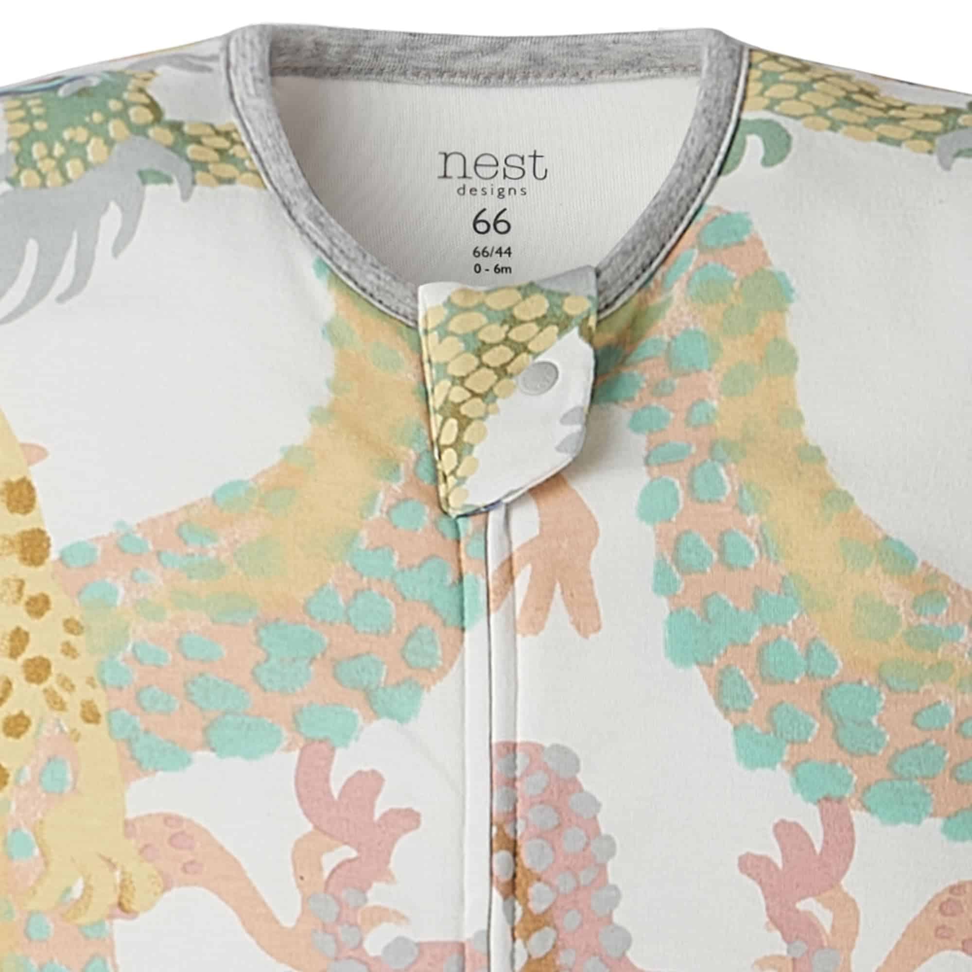 Saco de dormir Swaddle de bambú jersey nuevo - 0.25 TOG | - Imagen 3