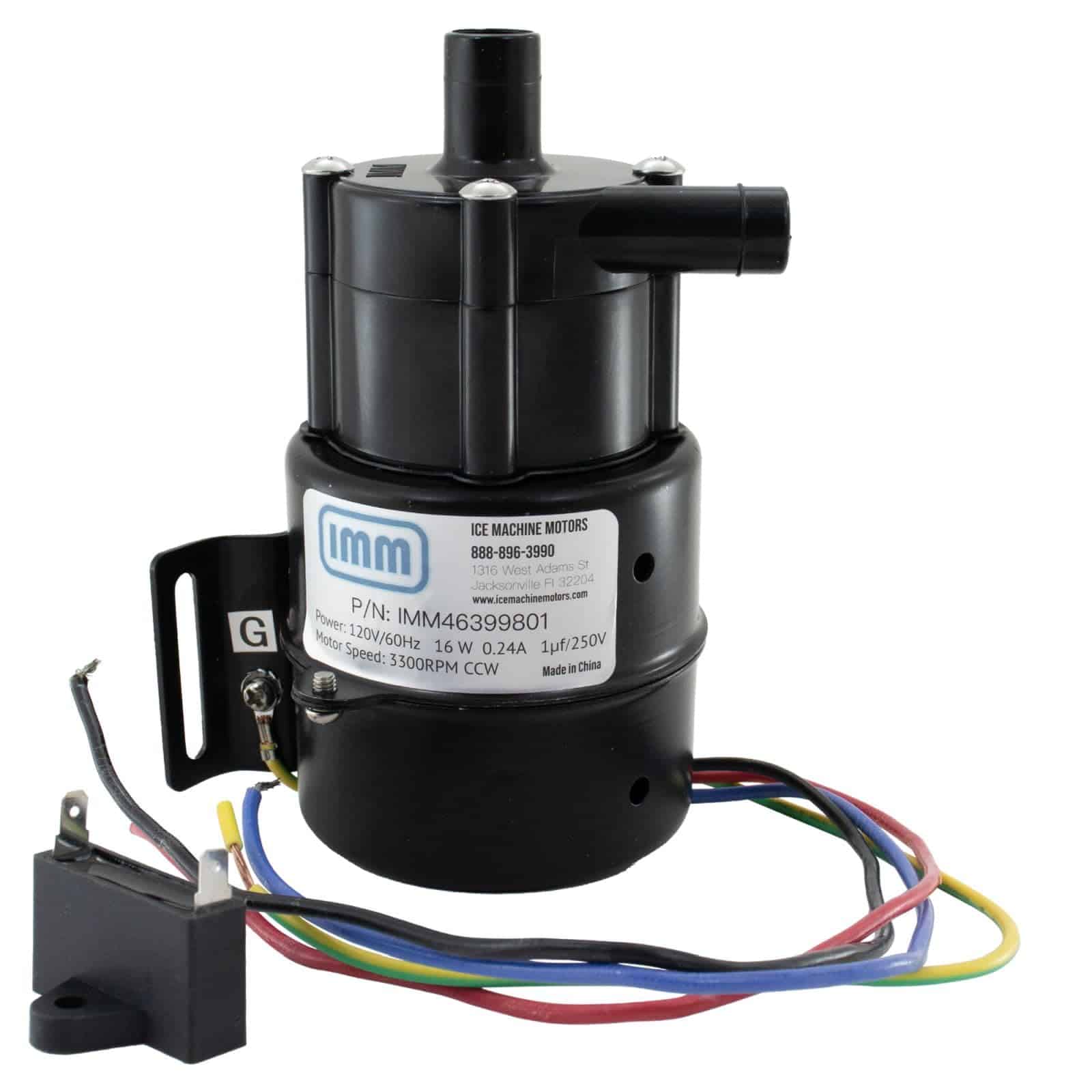 Ensamblaje de motor de bomba de agua IMM para reemplazo de