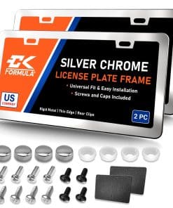 Porta Placas para Auto - Juego de 2 Marcos de Placa de