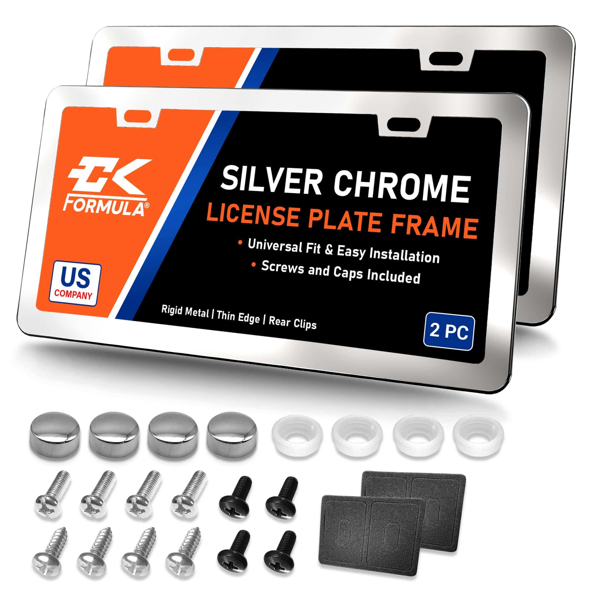 Porta Placas para Auto - Juego de 2 Marcos de Placa de