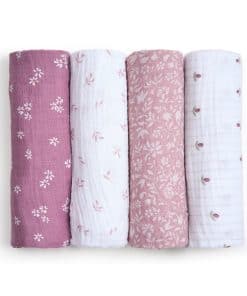 aden + anais 100% Muselina de Algodón -Estampado Floral Heri