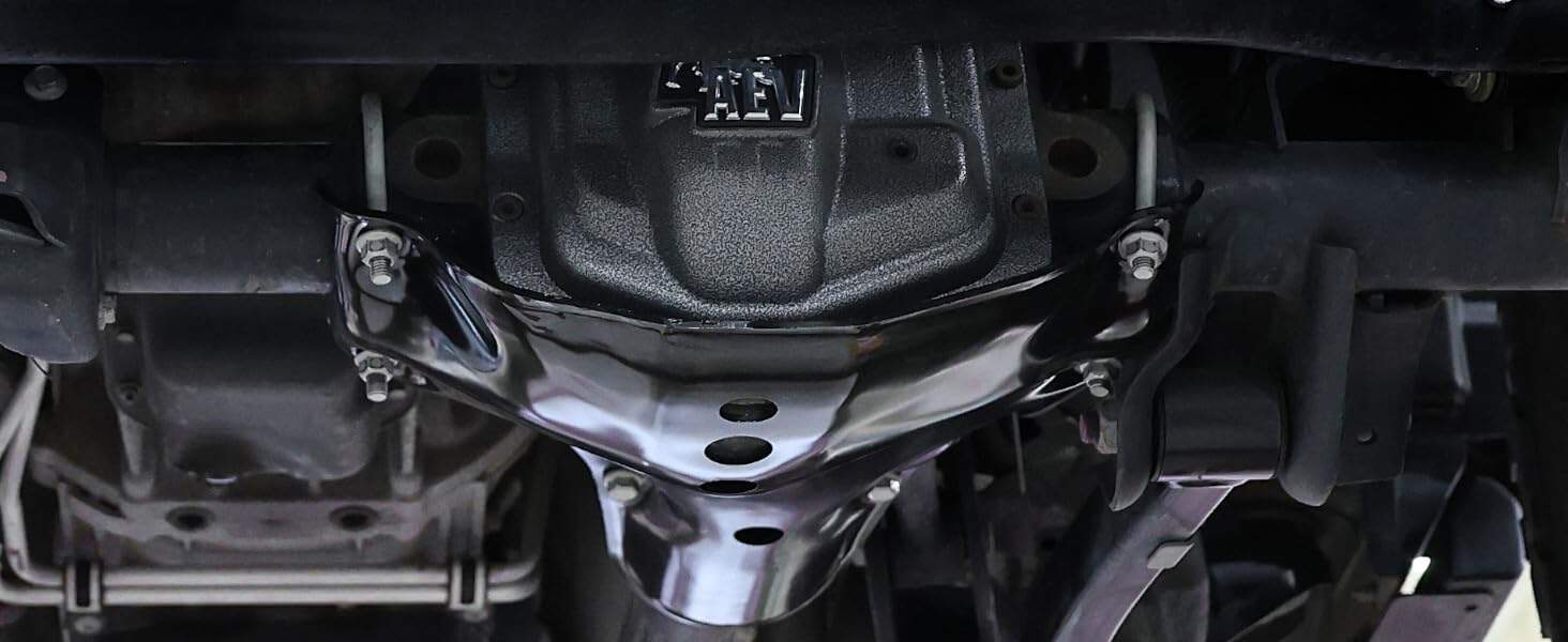 Placa protectora del diferencial delantero AEV para JL - Imagen 3