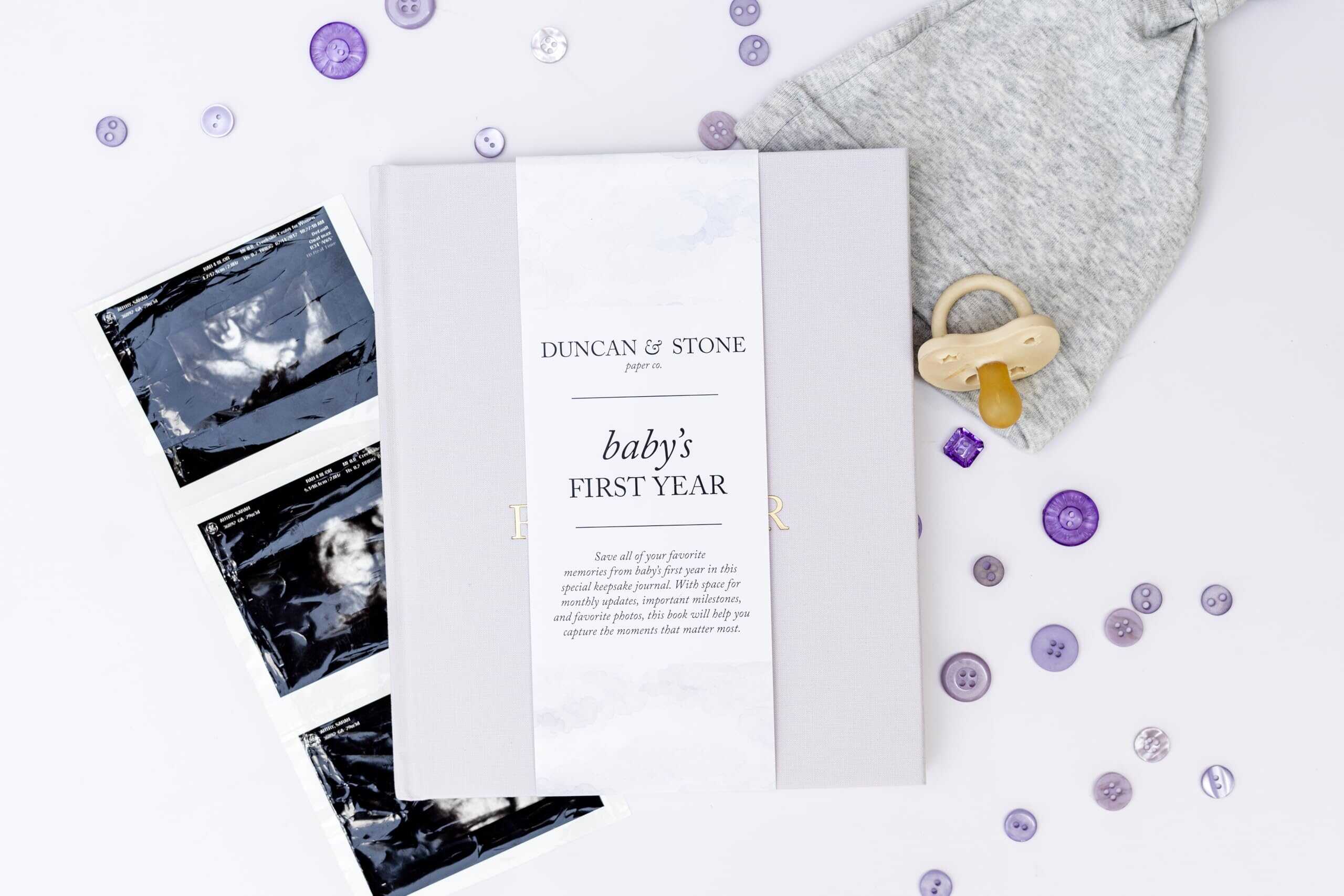 Libro del primer año del bebé: Álbum de recuerdos heredados - Imagen 10