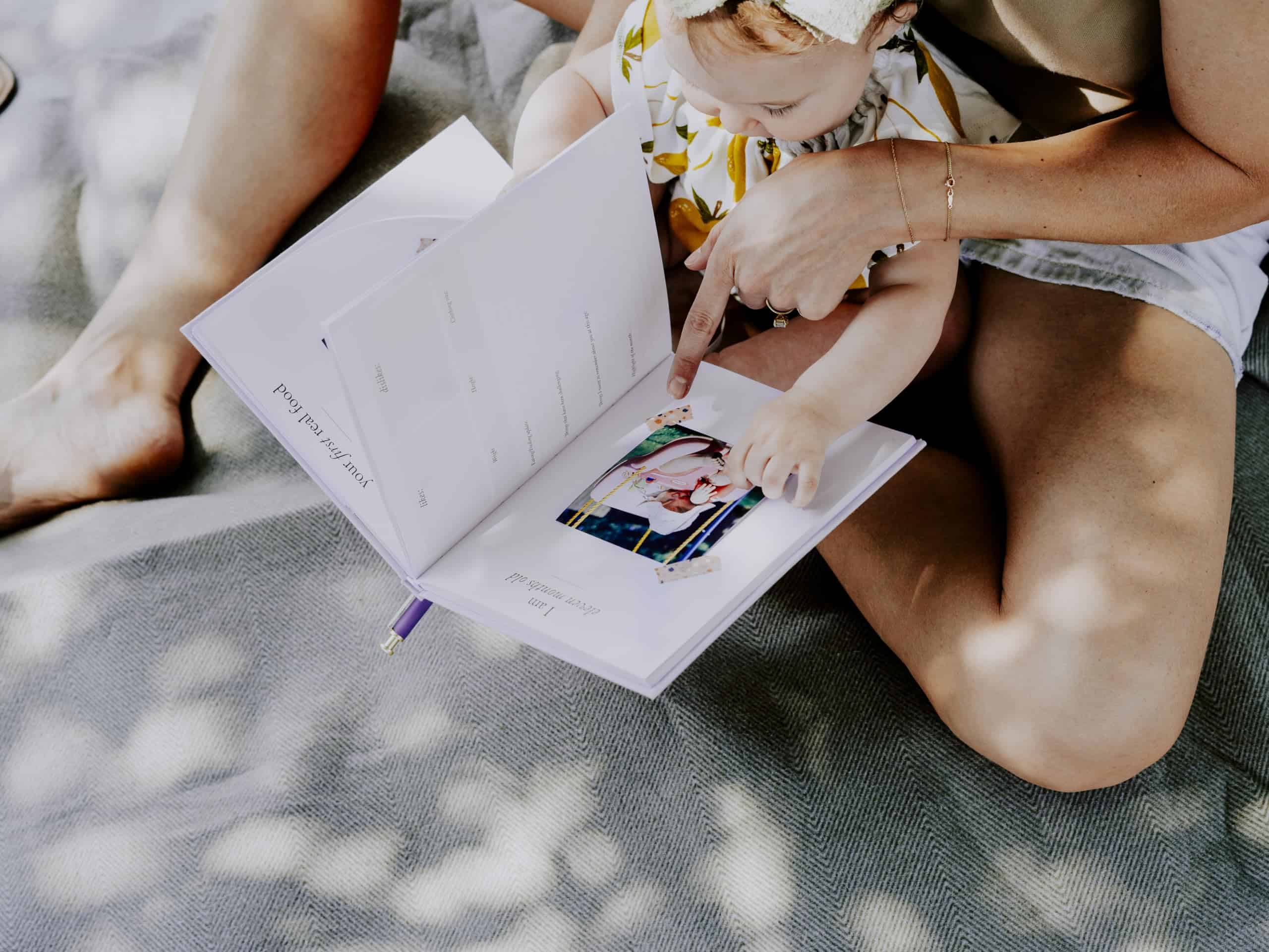 Libro del primer año del bebé: Álbum de recuerdos heredados - Imagen 4