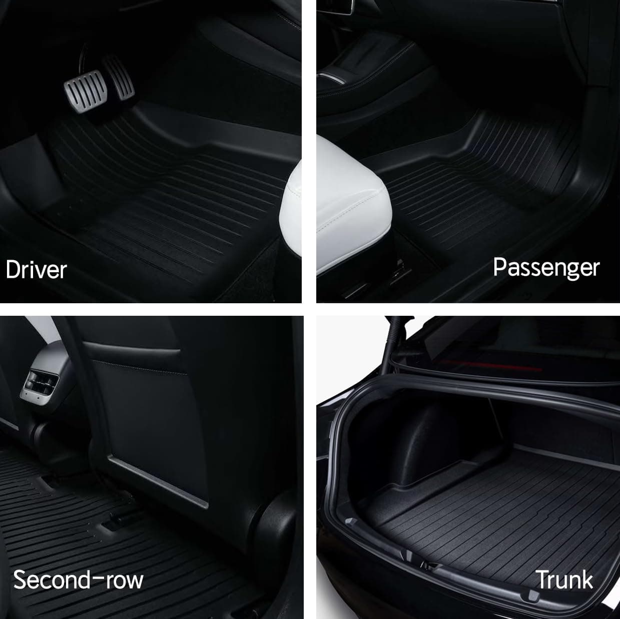 Tapetes Para Piso Myco (2024 -2025) Tesla Model 3 - Imagen 4