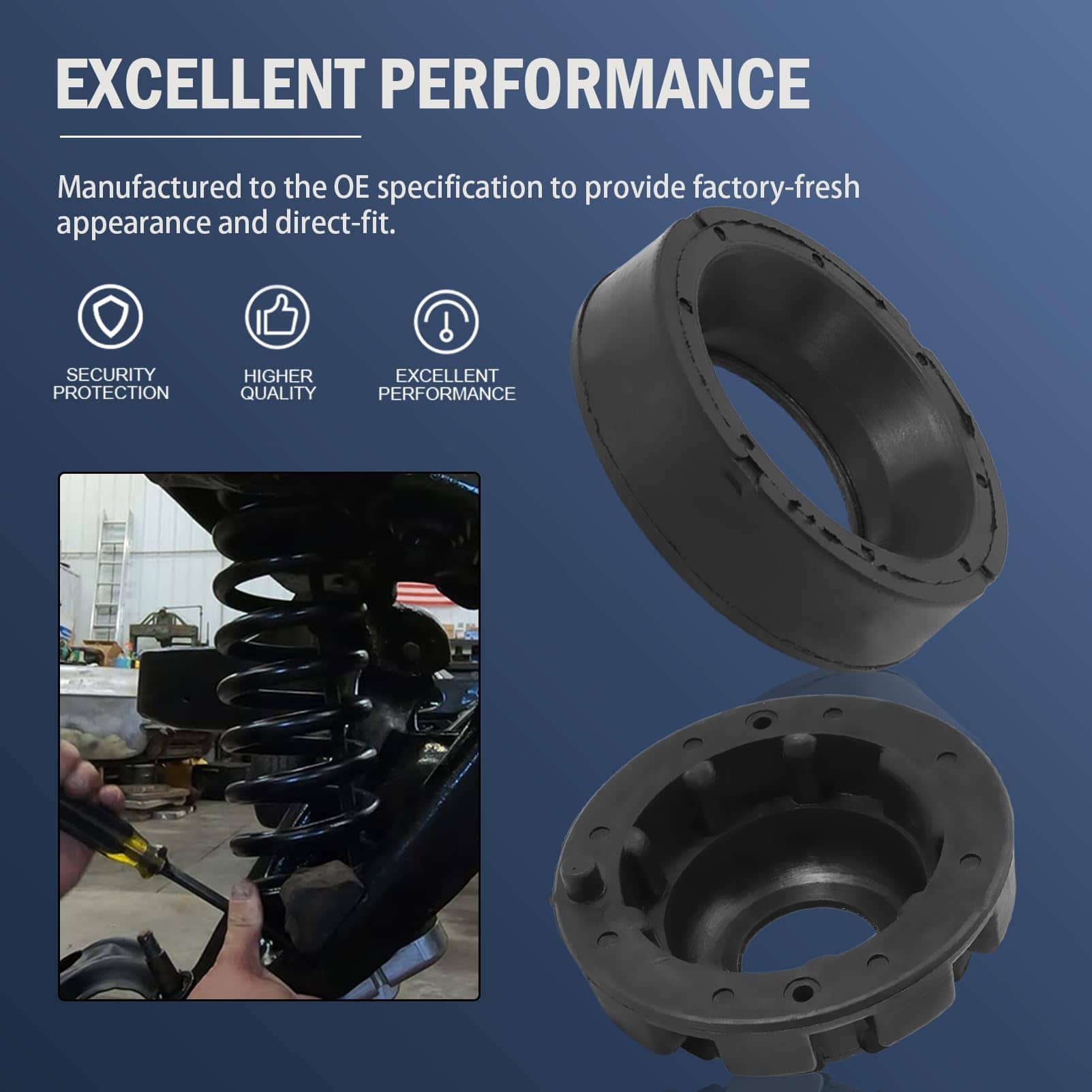 Kit de Aisladores de Resorte de Bobina para Grand Cherokee - Imagen 7