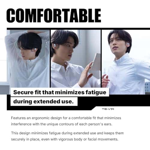 AVIOT TE-V1R Auriculares inalámbricos | Hybrid Dual Driver - Imagen 10