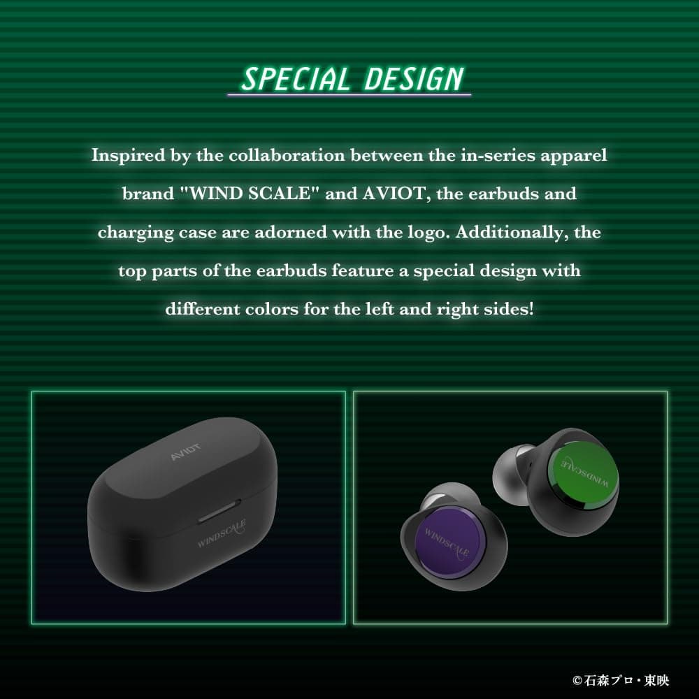 AVIOT TE-V1R-WCJ Auriculares inalámbricos de colaboración - Imagen 6