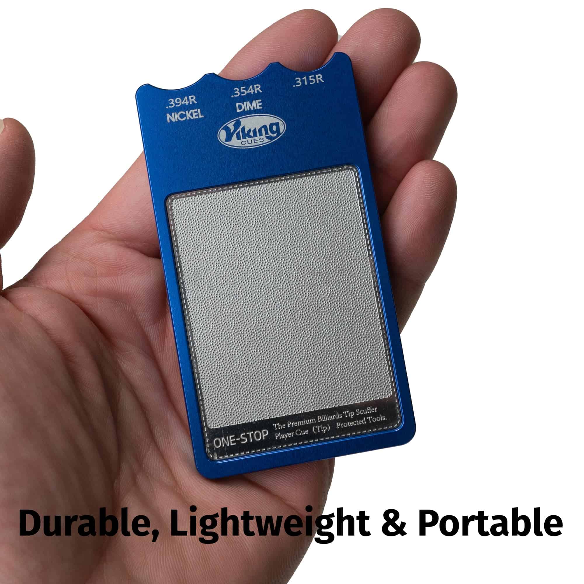 Viking Pool Cue Tip Shaper and Scuffer, Kit de Reparación - Imagen 5