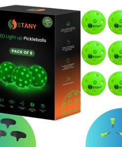 STANY Premium LED Light-Up Pickleball Balls, para juego