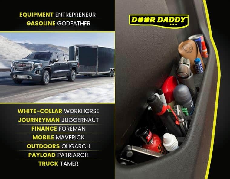 Inserto de portavasos y organizador de puerta para Chevy - Imagen 4