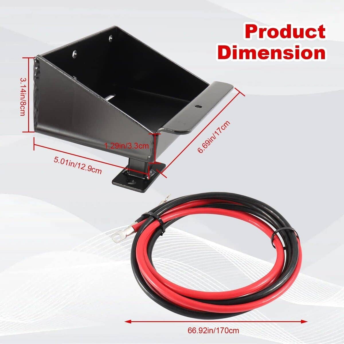 Kit de reubicación de batería Caja de reubicación de - Imagen 3