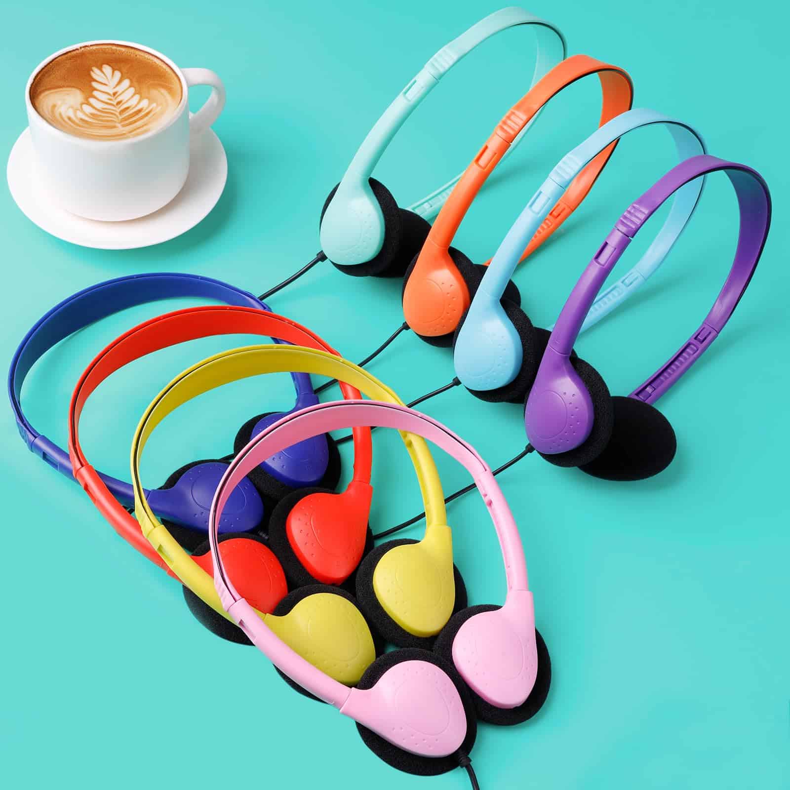 Audífonos para Aula TJZXGUI Paquete de 24 para Niños en - Imagen 5