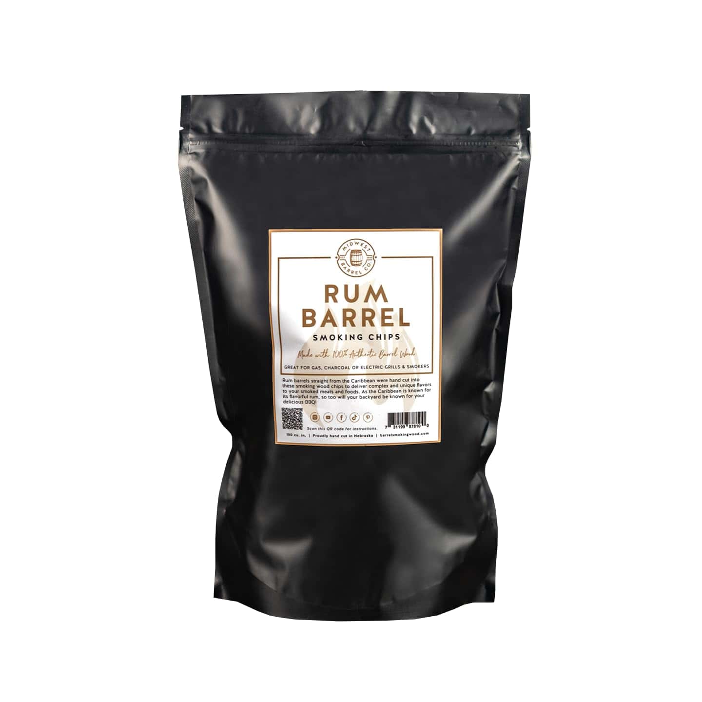 Auténticas Astillas de Barril para Ahumar BBQ Midwest