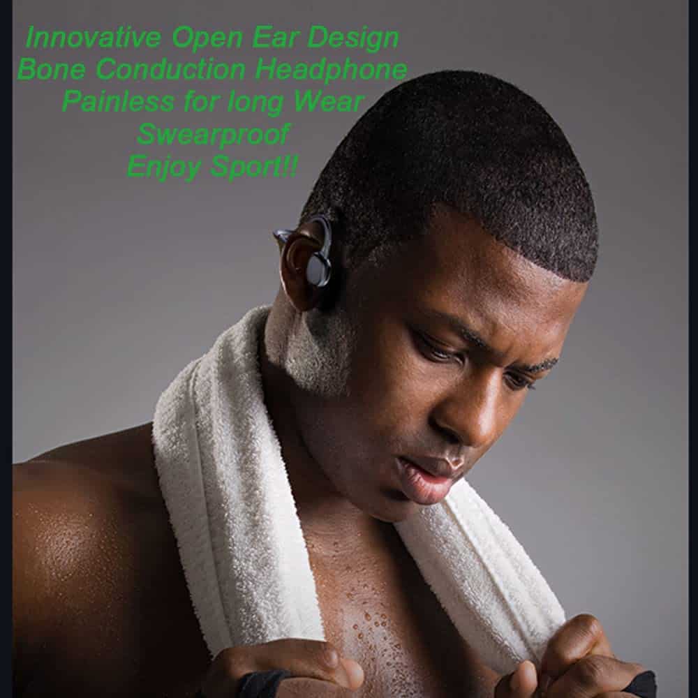 Audífonos de conducción ósea verdaderos IHAO abiertos Ear - Imagen 9