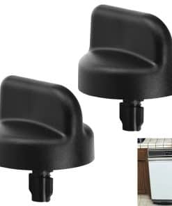 Paquete de 2 perillas de interruptor rotativo del