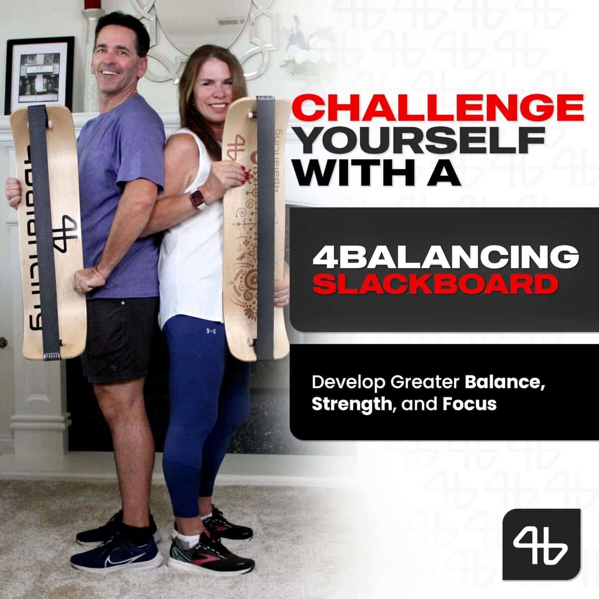 Tablero de equilibrio 4Balancing para adultos -Azul - Imagen 3