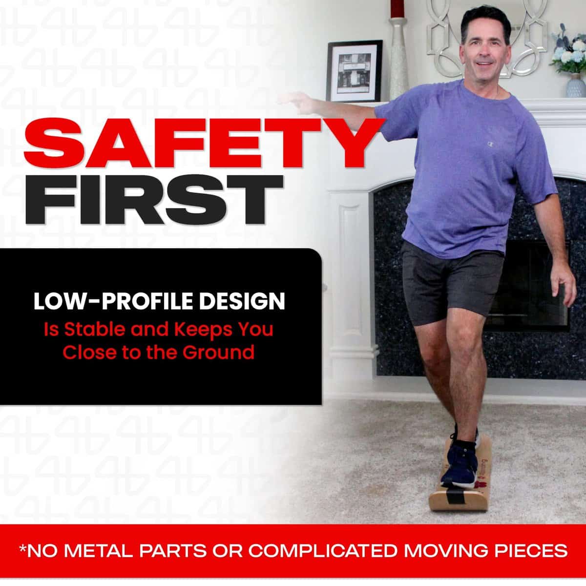 Tablero de equilibrio 4Balancing para adultos -Azul - Imagen 4