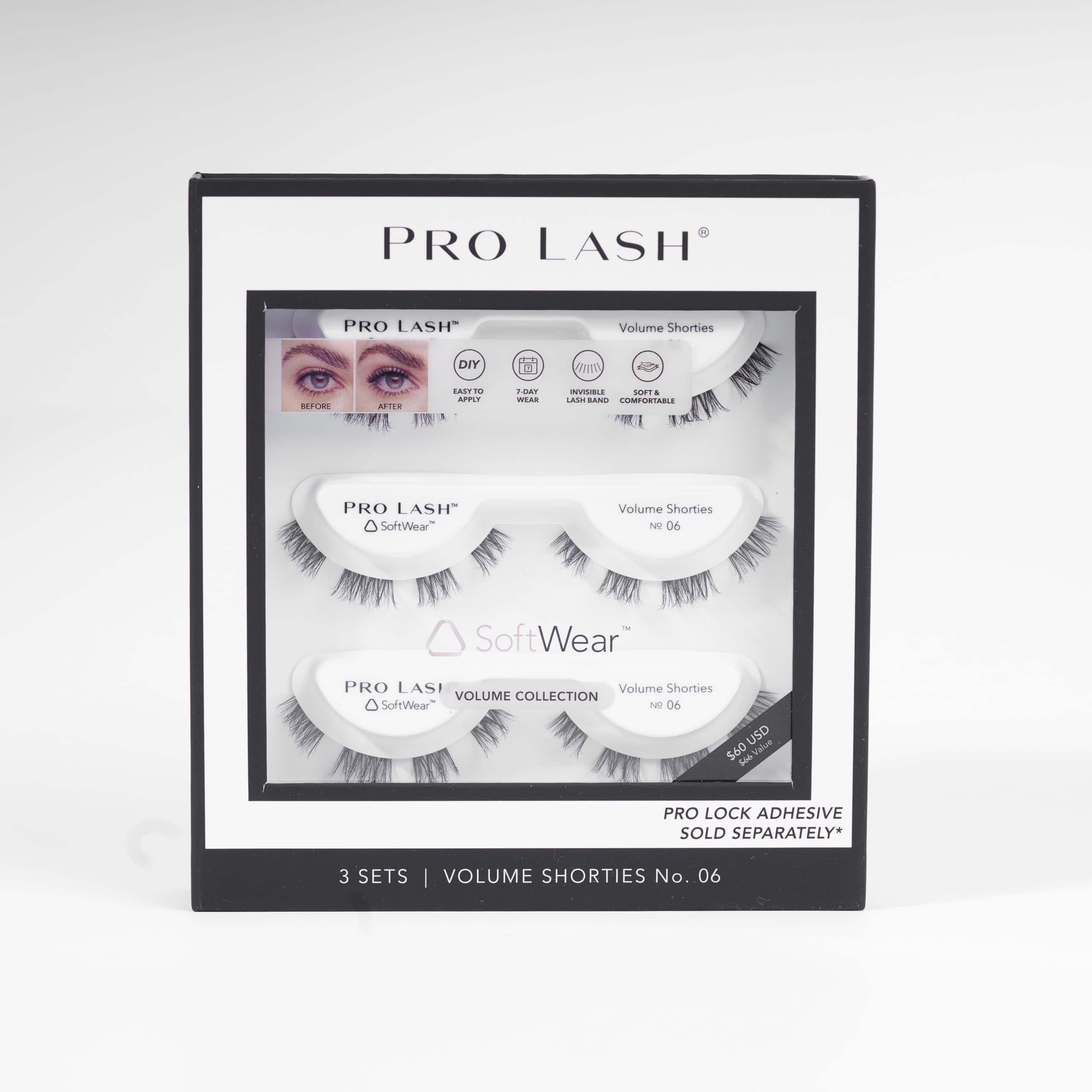 Pro Lash SoftWear - Pestañas Profesionales en Grupo con