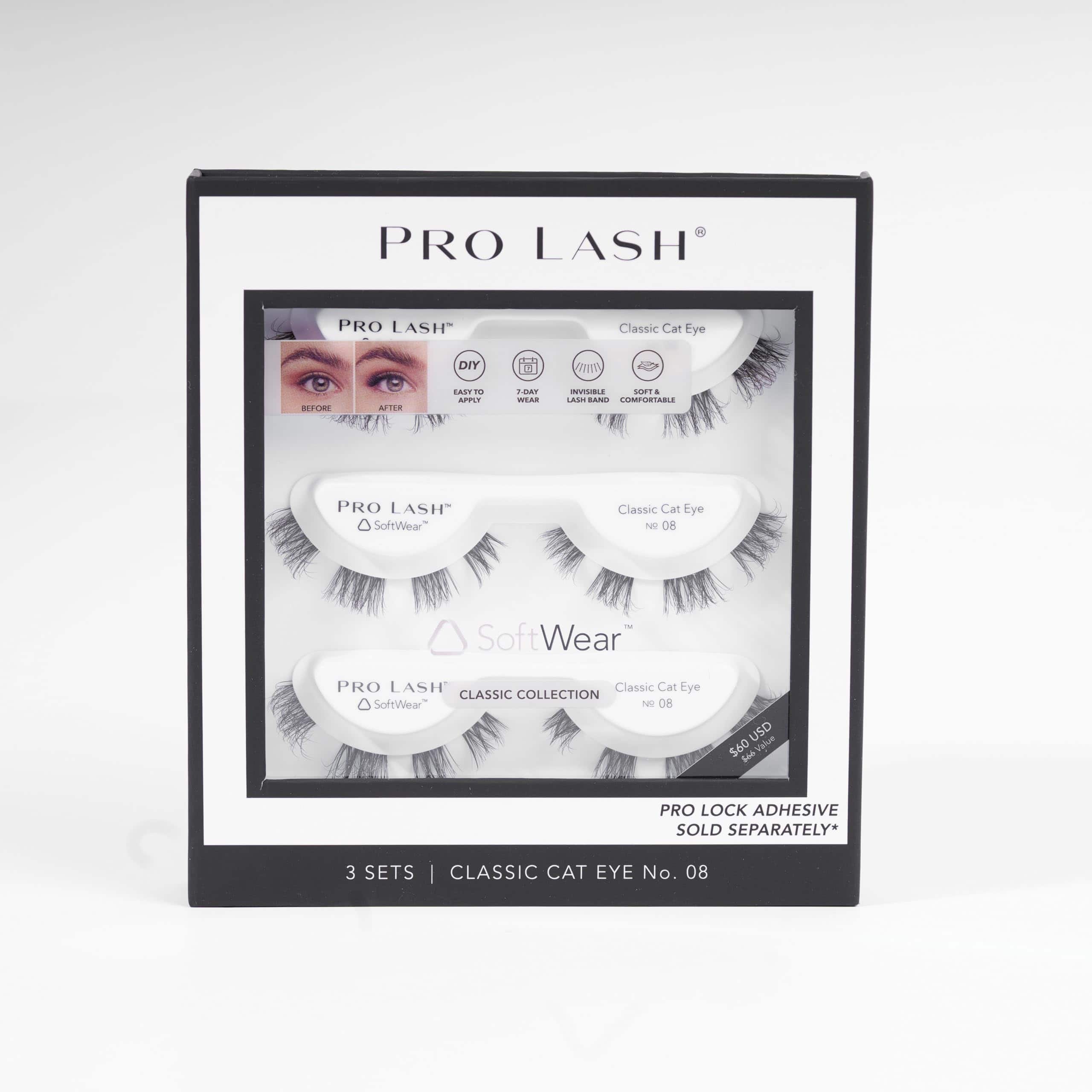 Pro Lash SoftWear Cluster de Pestañas Profesionalmente