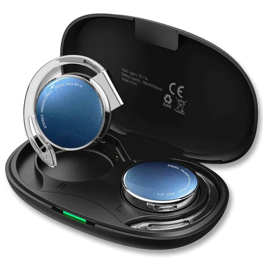 Audífonos Bluetooth V5.3 de oído abierto, Audífonos