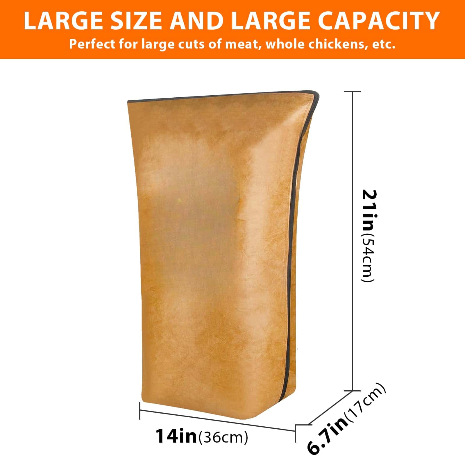 Manta de BBQ para Reposar Carne, Bolsa Aislante para - Imagen 7