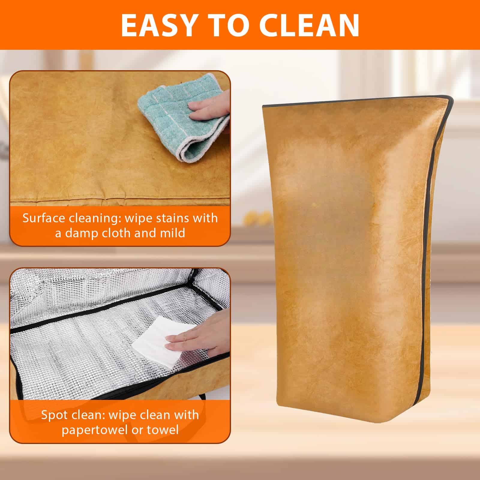 Manta de BBQ para Reposar Carne, Bolsa Aislante para - Imagen 6