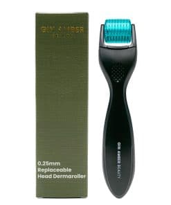 Rodillo dérmico Gin Amber Beauty con diseño de cabeza