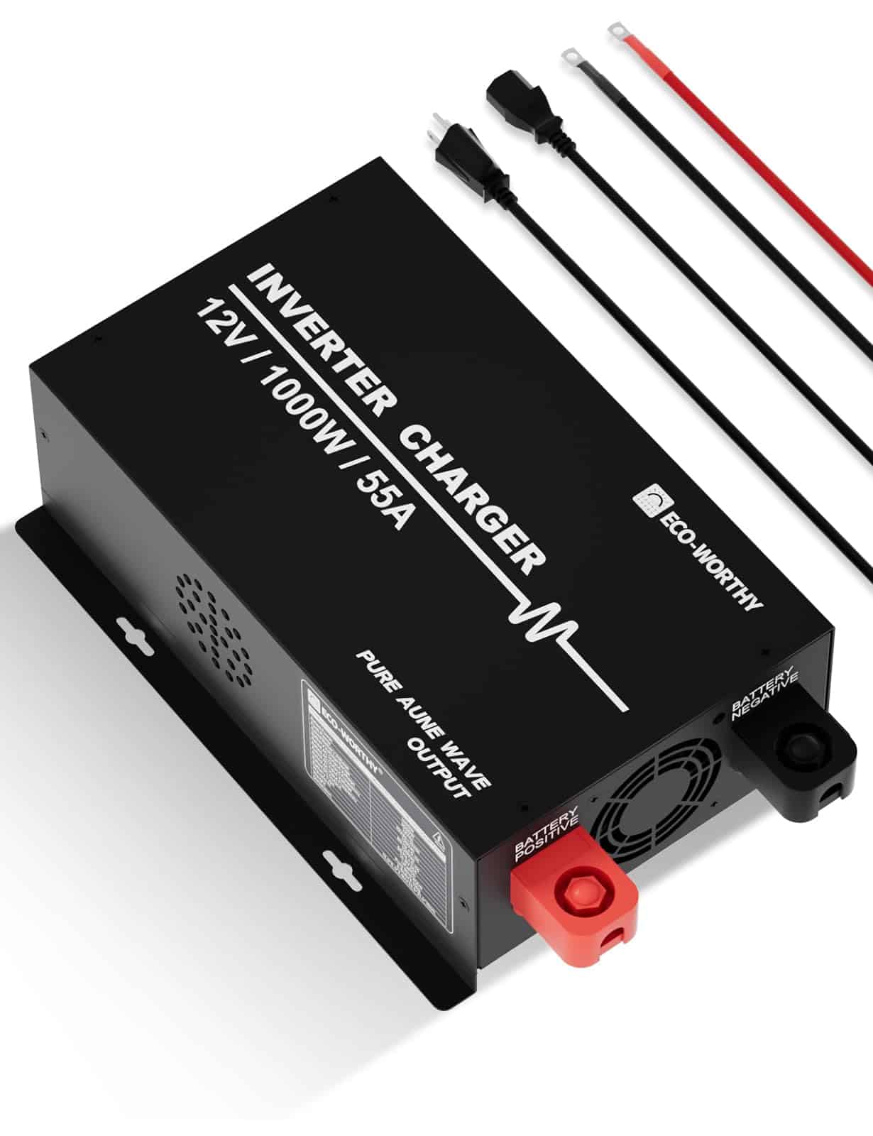 Cargador Inversor ECO-WORTHY 55A para Batería LiFePO4 con