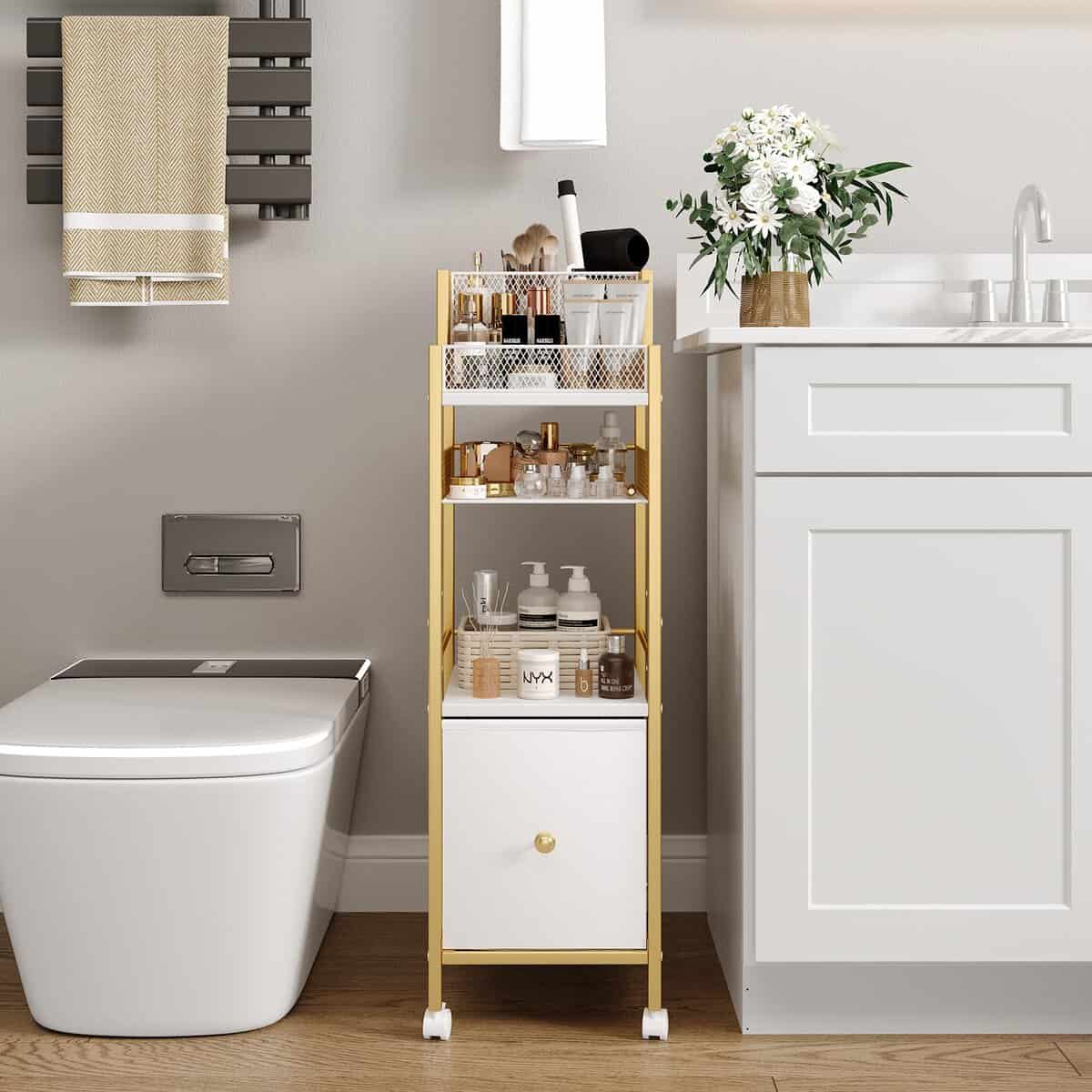 Carrito Organizador de Maquillaje con Cajones, - Imagen 8