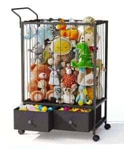Carro Grande de Almacenamiento de Peluches BBLIKE -