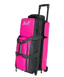 Bolsas de bolos WOLT de 3 bolas con ruedas, Bolsas de bolos