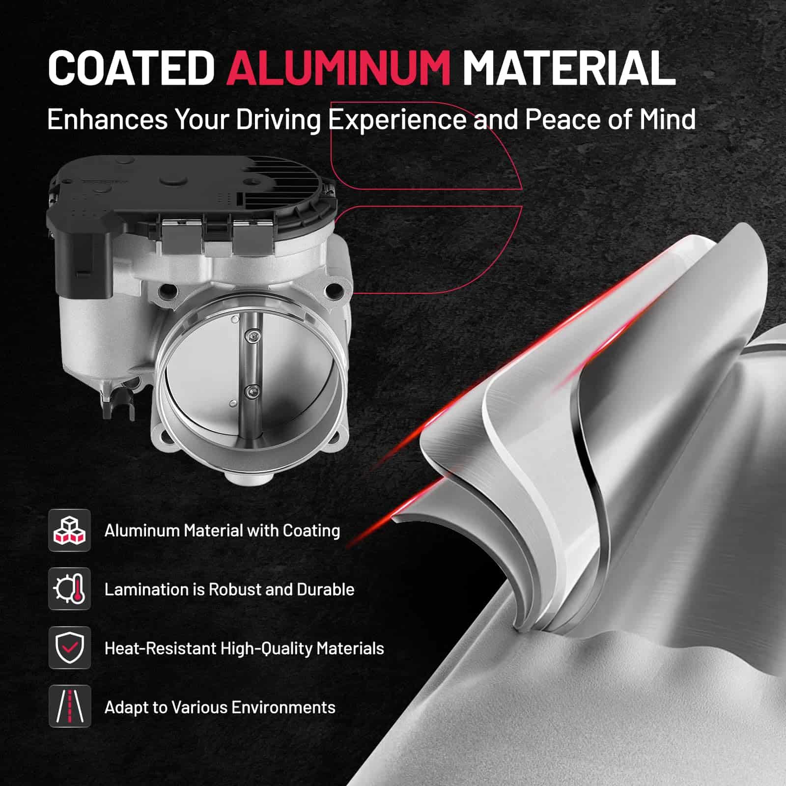 Cuerpo del acelerador electrónico BDFHYK -04 TB1045 - Imagen 5