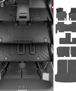 powoq 6&7 Seats Floor Mat Cargo Liner Compatible with 2024