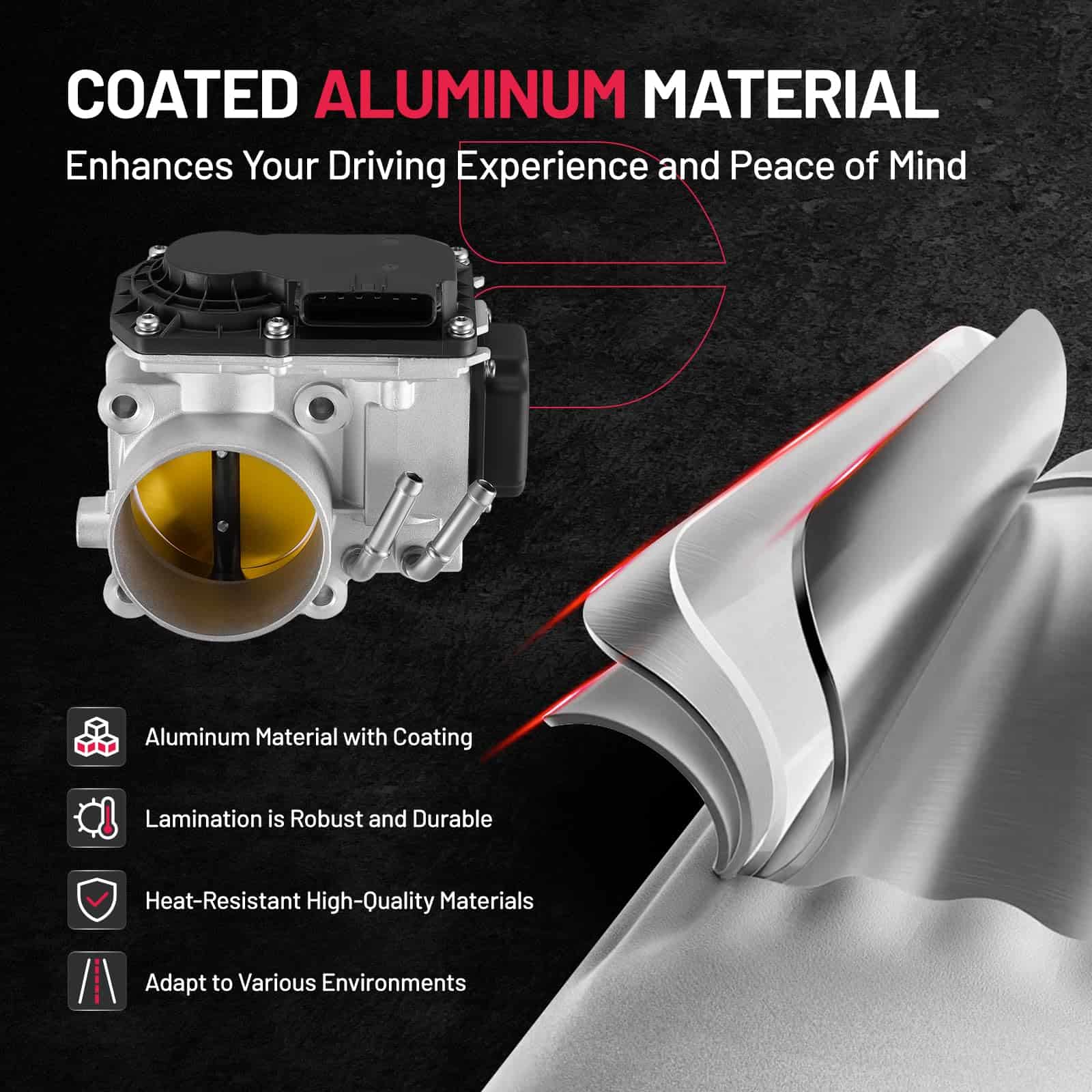 Cuerpo del acelerador BDFHYK compatible con Acura ILX - Imagen 5