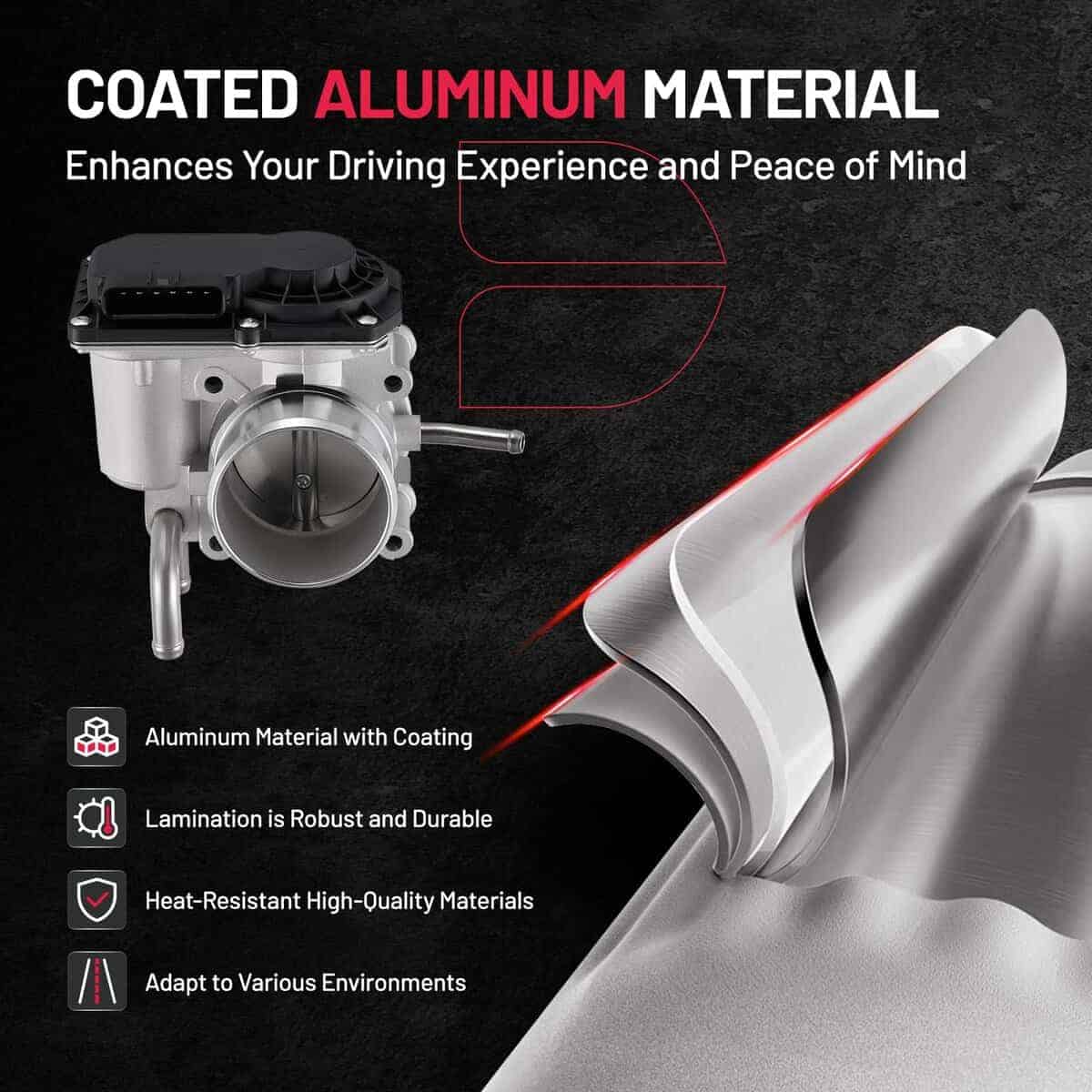 Cuerpo del acelerador BDFHYK compatible con Dodge Attitude - Imagen 5