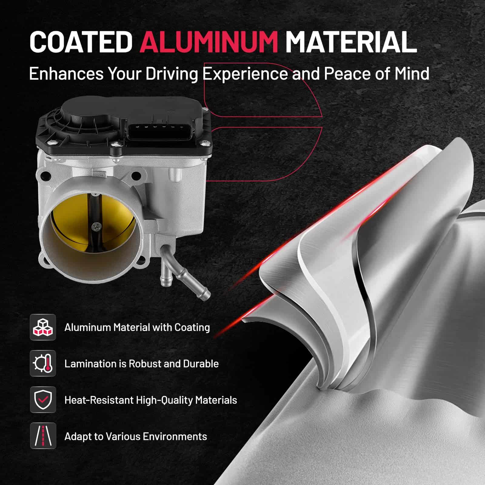 Cuerpo del acelerador electrónico BDFHYK -030-0D031 - Imagen 5