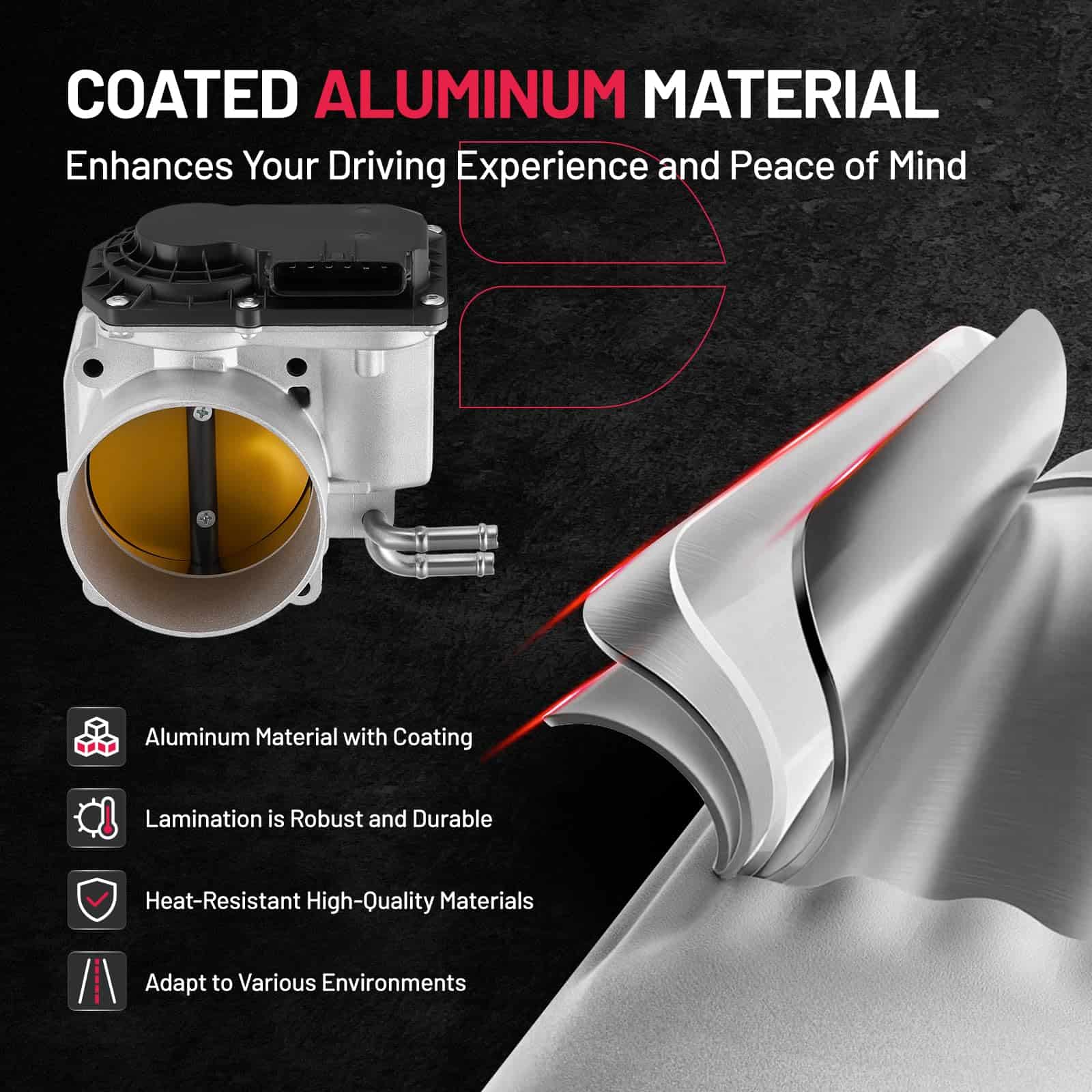 Cuerpo de acelerador BDFHYK compatible con INFINITI QX56 - Imagen 5