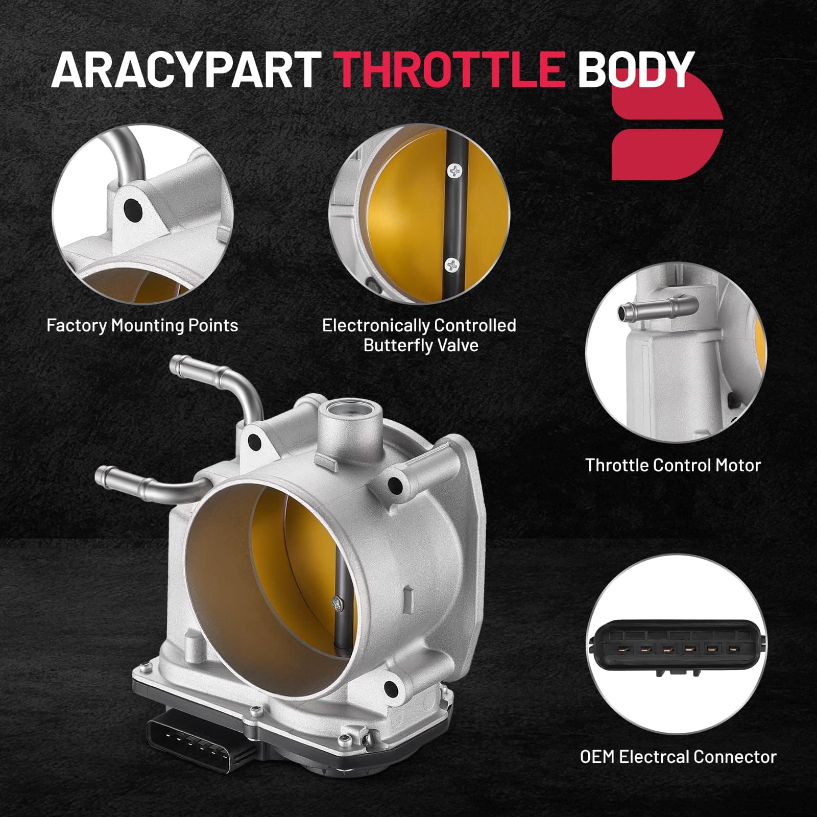 Cuerpo de acelerador BDFHYK compatible con INFINITI QX56 - Imagen 4