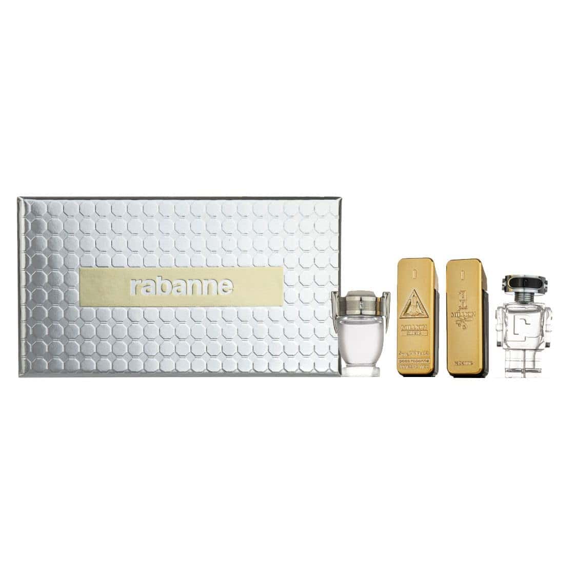 Set de regalo de colonia para hombres Paco Rabanne (4 x