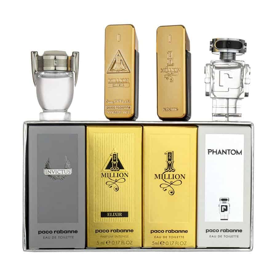 Set de regalo de colonia para hombres Paco Rabanne (4 x - Imagen 3