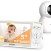 Monitor de Bebé de Video VTimes 5'' Sin WiFi con Batería de