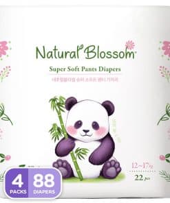 Pañales para bebé Natural Blossom | -Blanco